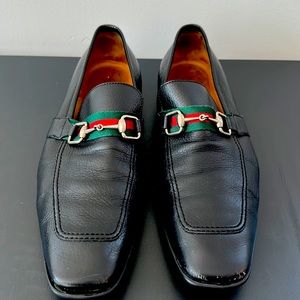 Authentic Mens Gucci Loafers- needs repair
